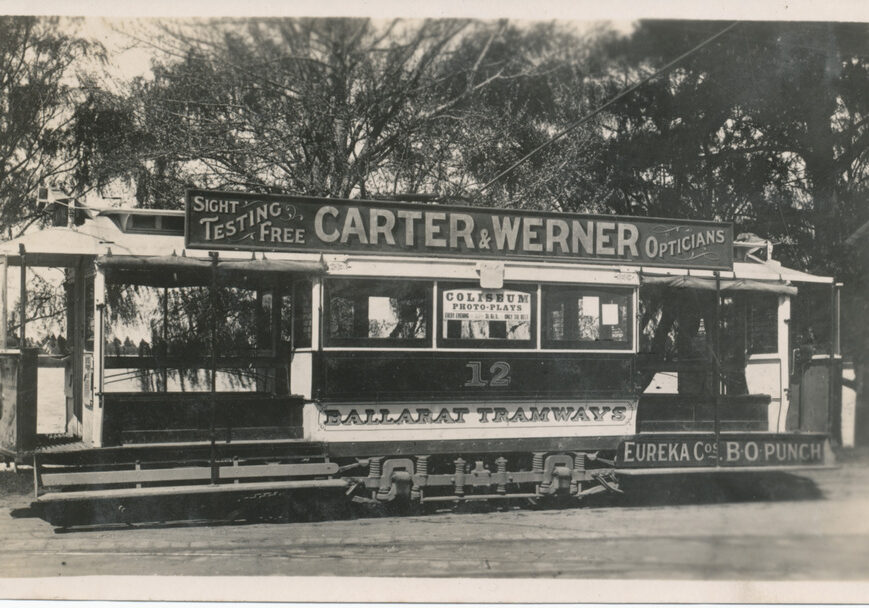 ESCo No. 12 outside Wendouree Parade depot