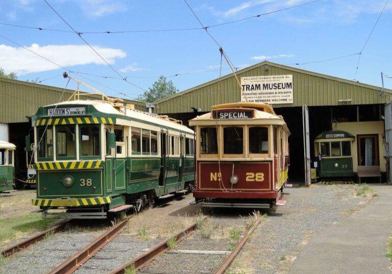 Ballarat Trams No 38 And 28