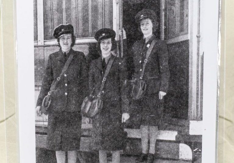 The first three conductresses.