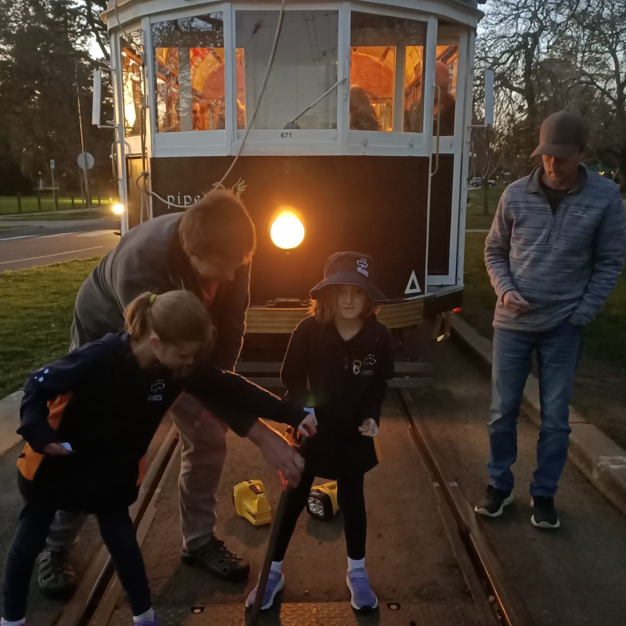 Photo of Girl Guides published with parental consent