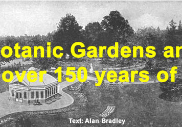 Gardens 150 Banner 2011